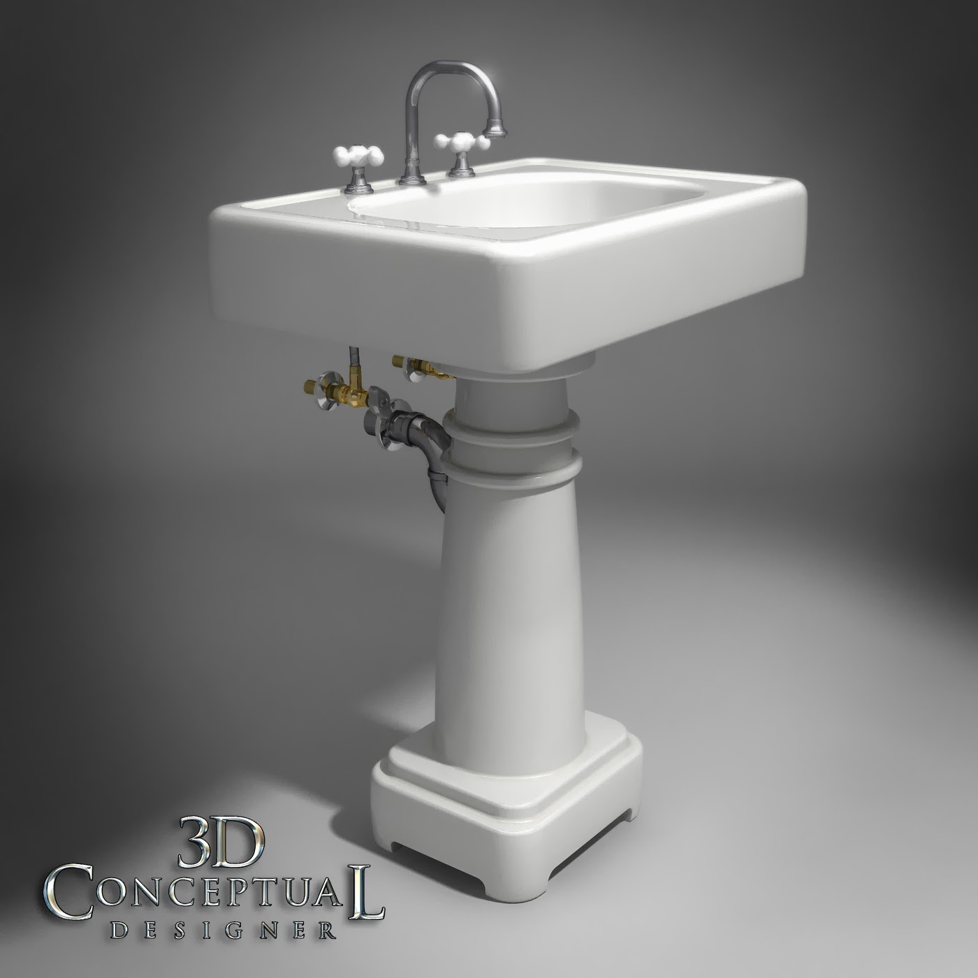 1920s Pedestal Sink Standard Pedestal Sink
